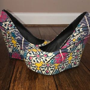 Wore once for a wedding have never worn them since